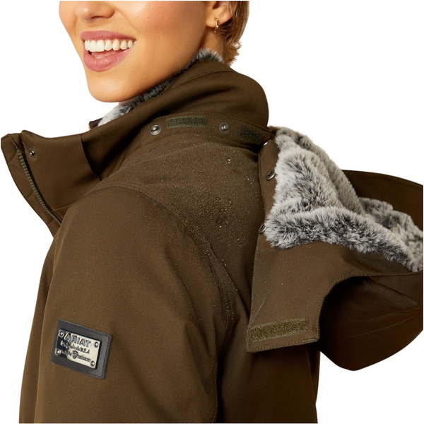 Ariat Womens Tempest Insulated Waterproof Parka 10052833 - Relic